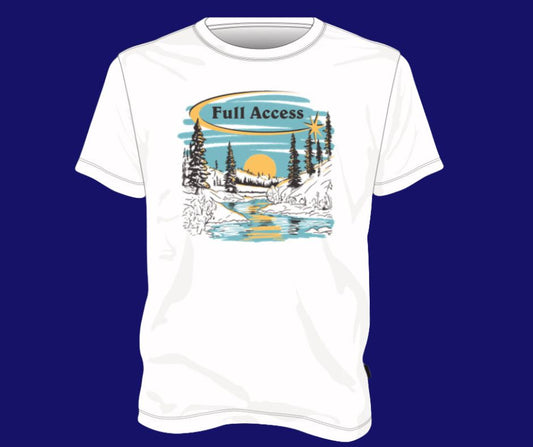White Full Access T-Shirt